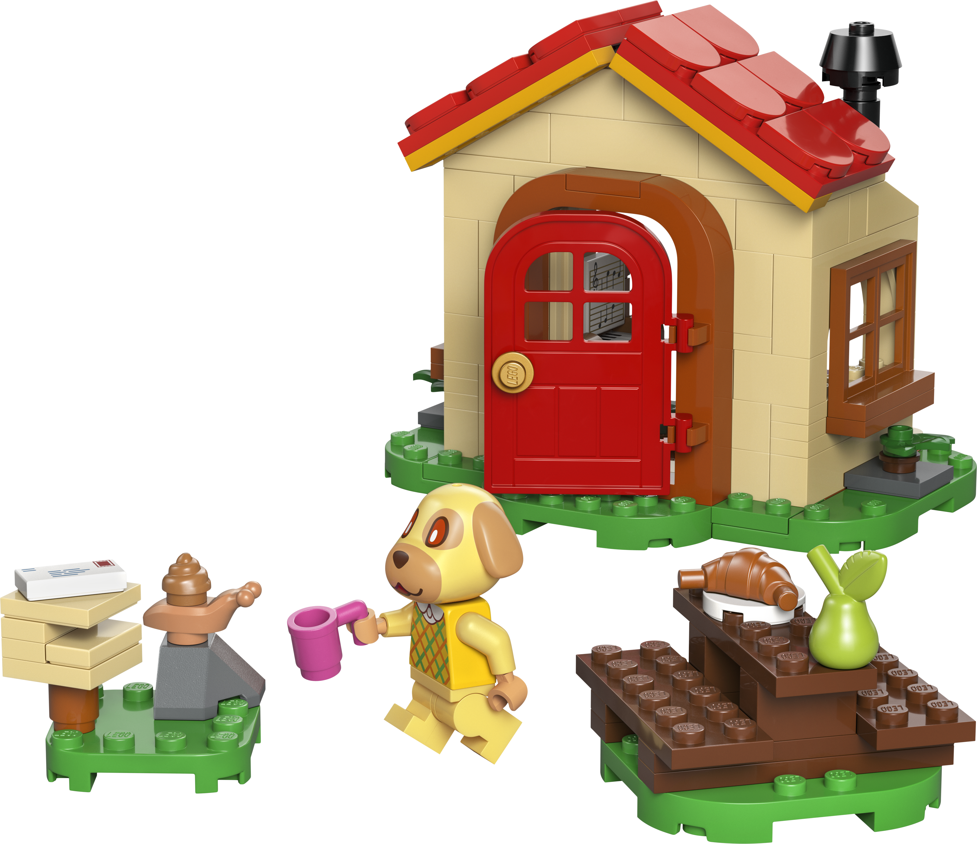 LEGO set 77058-1 Goldie's Cosy House - Image 1