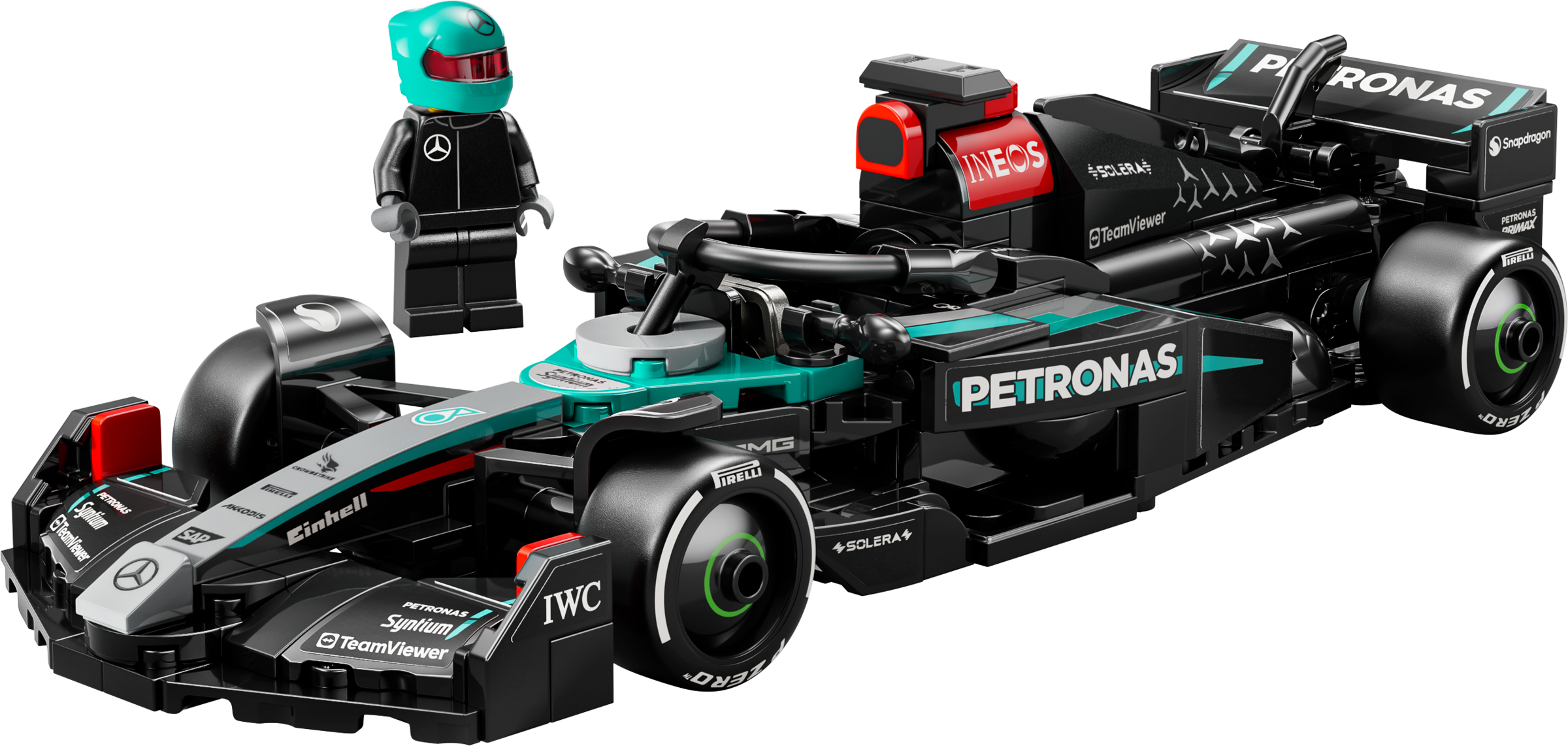 LEGO set 77244-1 Mercedes-AMG F1 W15 Race Car - Image 1