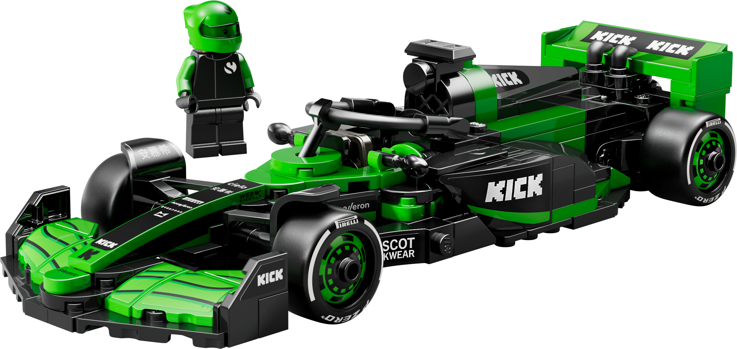 LEGO set 77247-1 KICK Sauber F1 Team C44 Race Car - Image 1