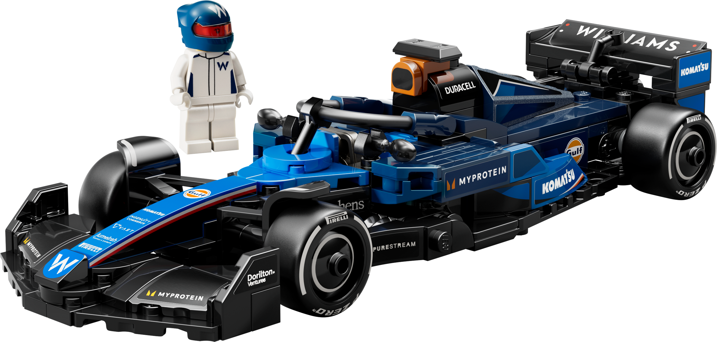 LEGO set 77249-1 Williams Racing FW46 F1 Race Car - Image 1