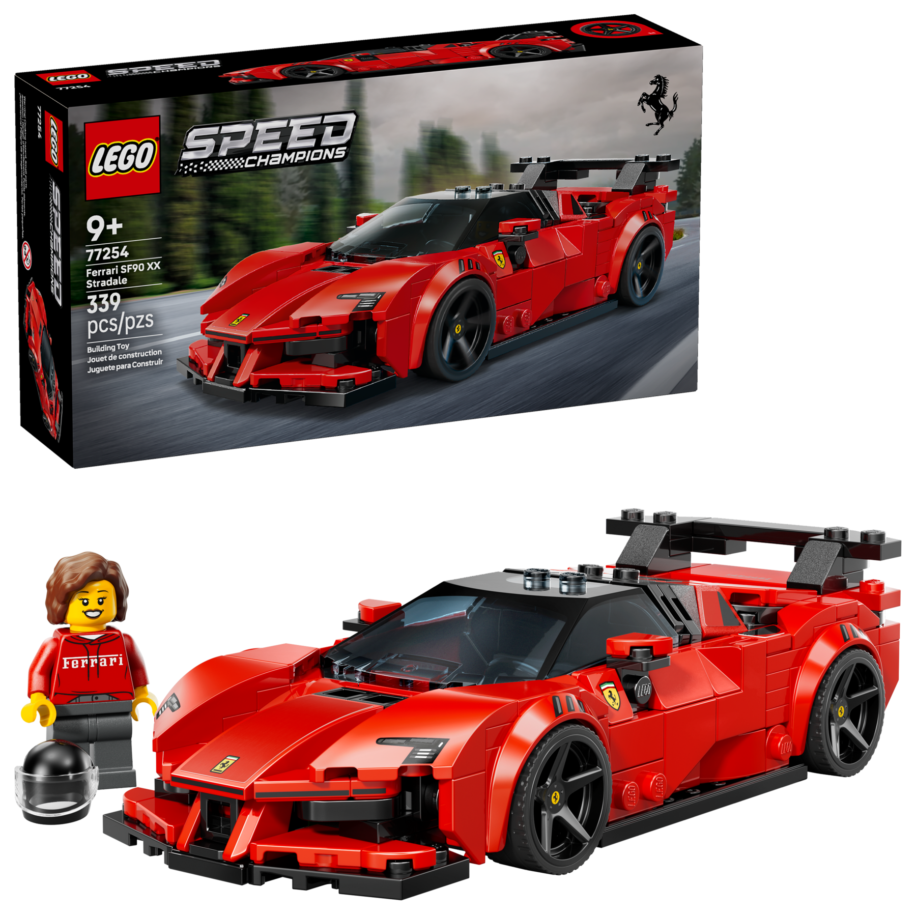 LEGO set 77254-1 Ferrari SF90 XX Stradale Sports Car - Image 1