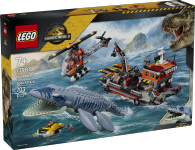 LEGO set 77983-1 Mosasaurus Dinosaur Boat Attack - Image 2