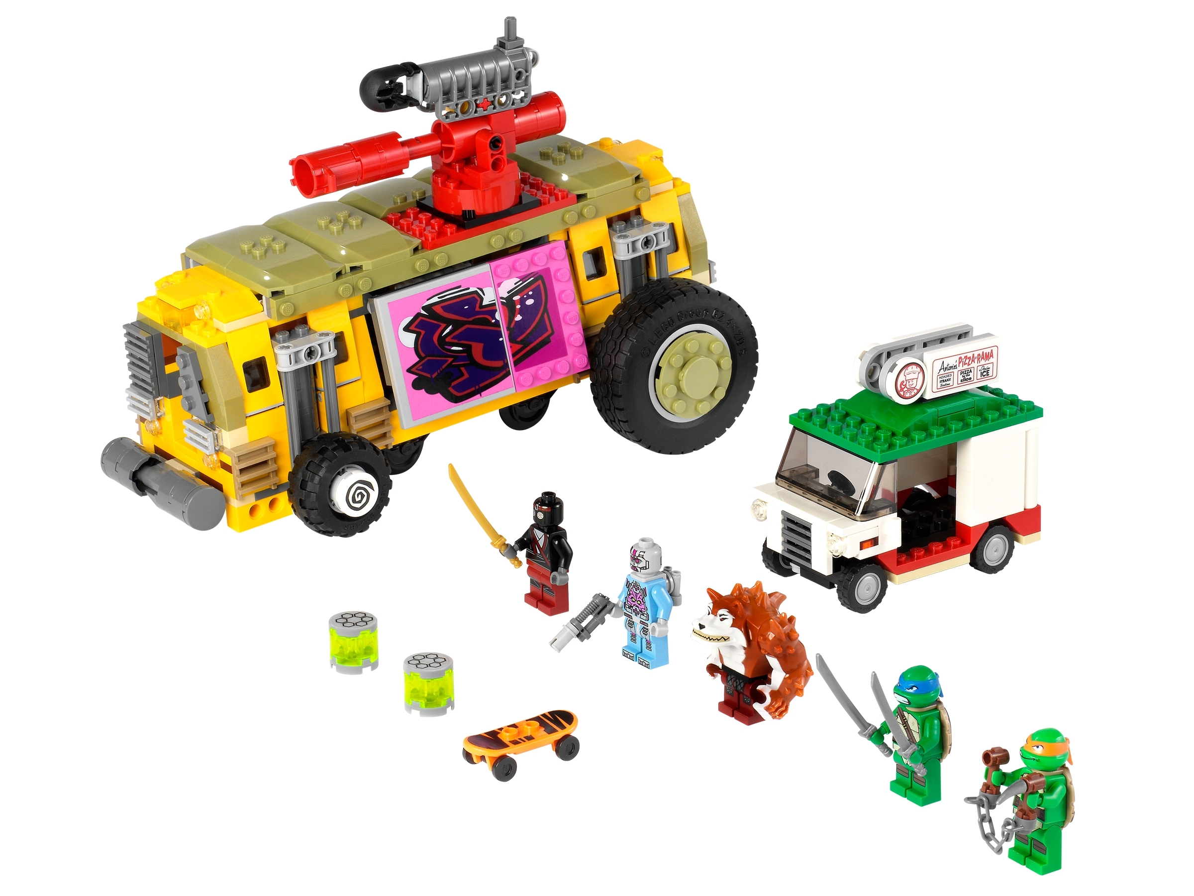 LEGO set 79104-2 The Shellraiser Street Chase V2.0 - Image 1