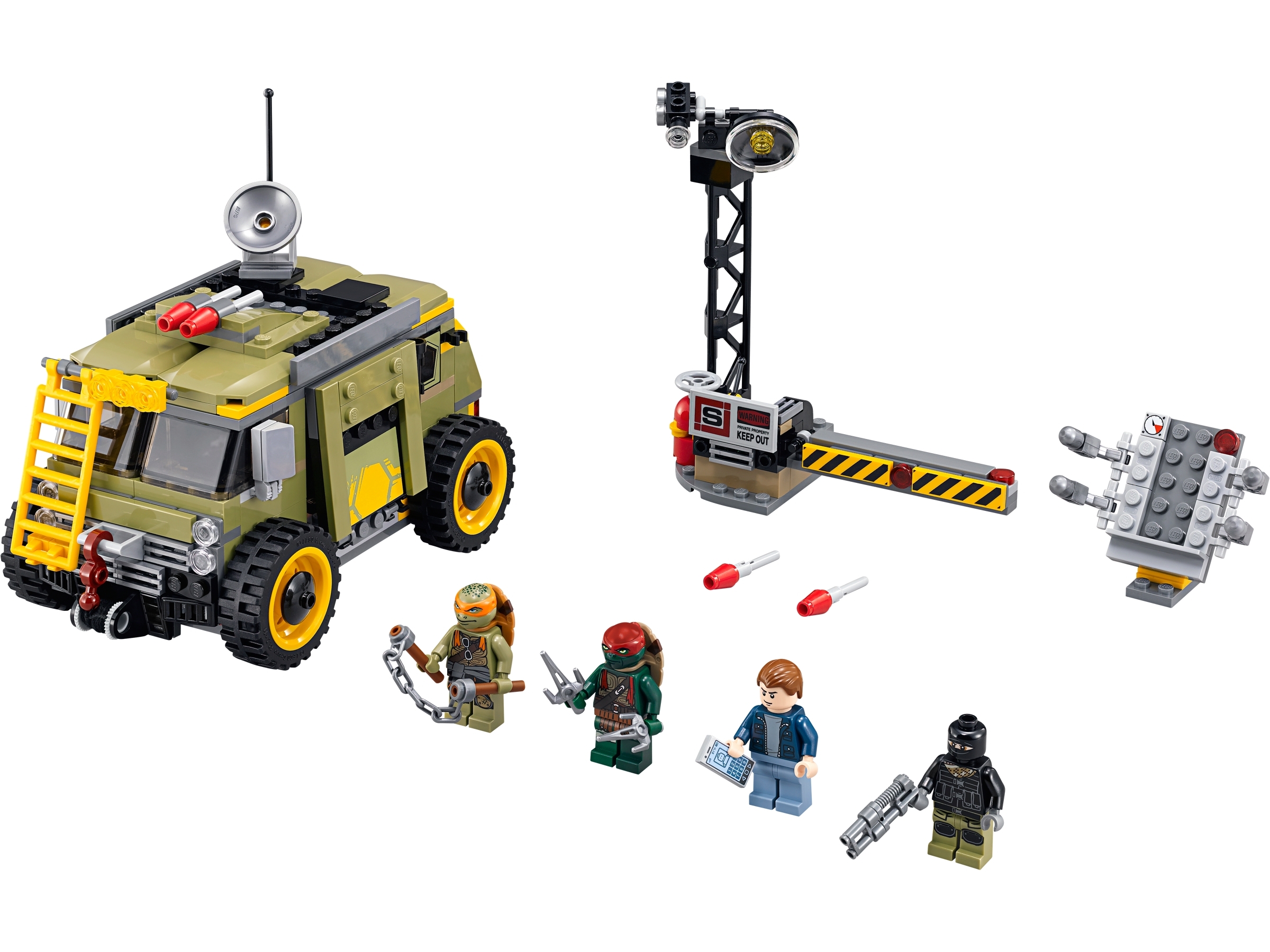 LEGO set 79115-1 Turtle Van Takedown - Image 1