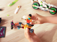 LEGO set 80006-1 White Dragon Horse Bike - Image 9