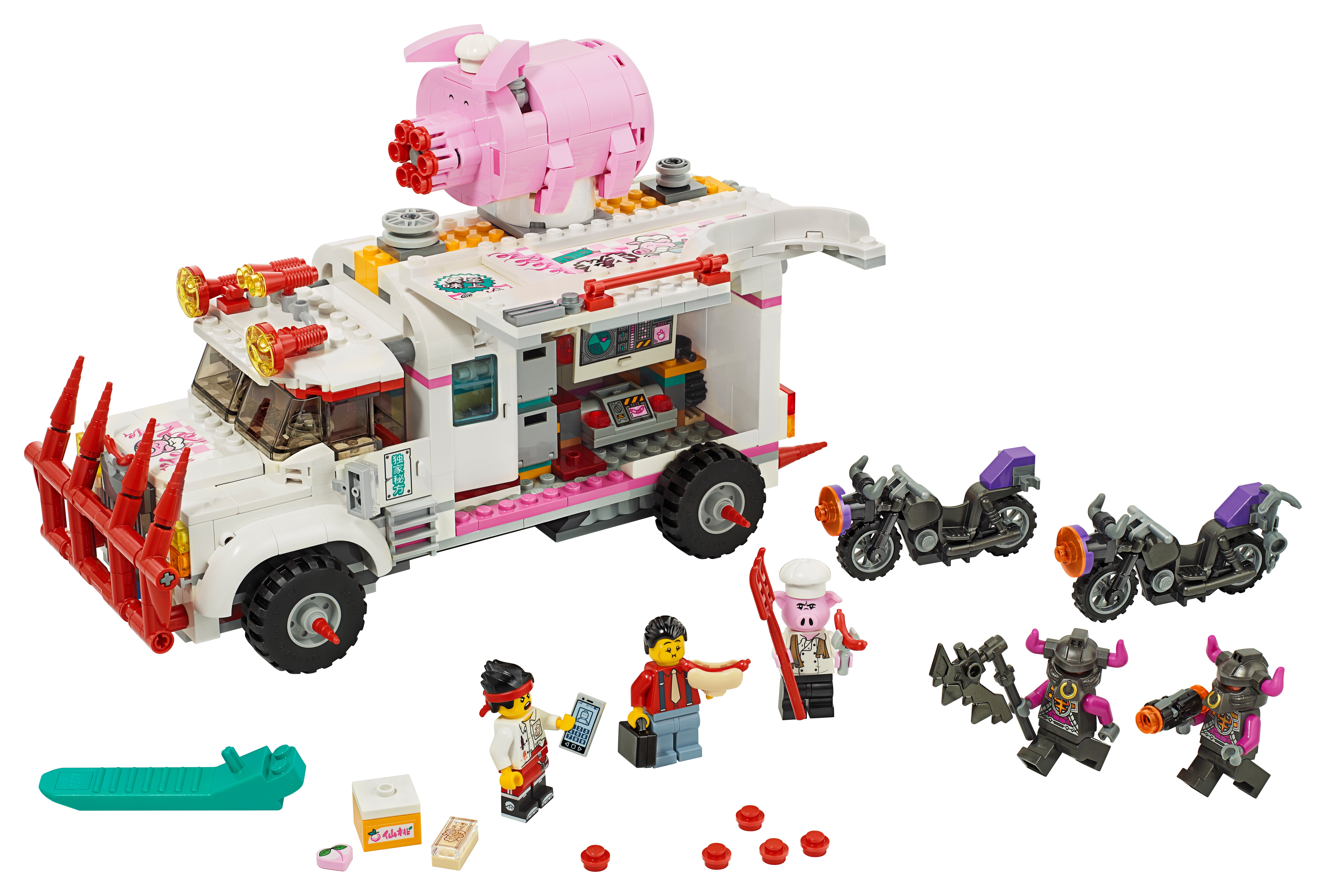 LEGO set 80009-1 Pigsy's Food Truck - Image 1