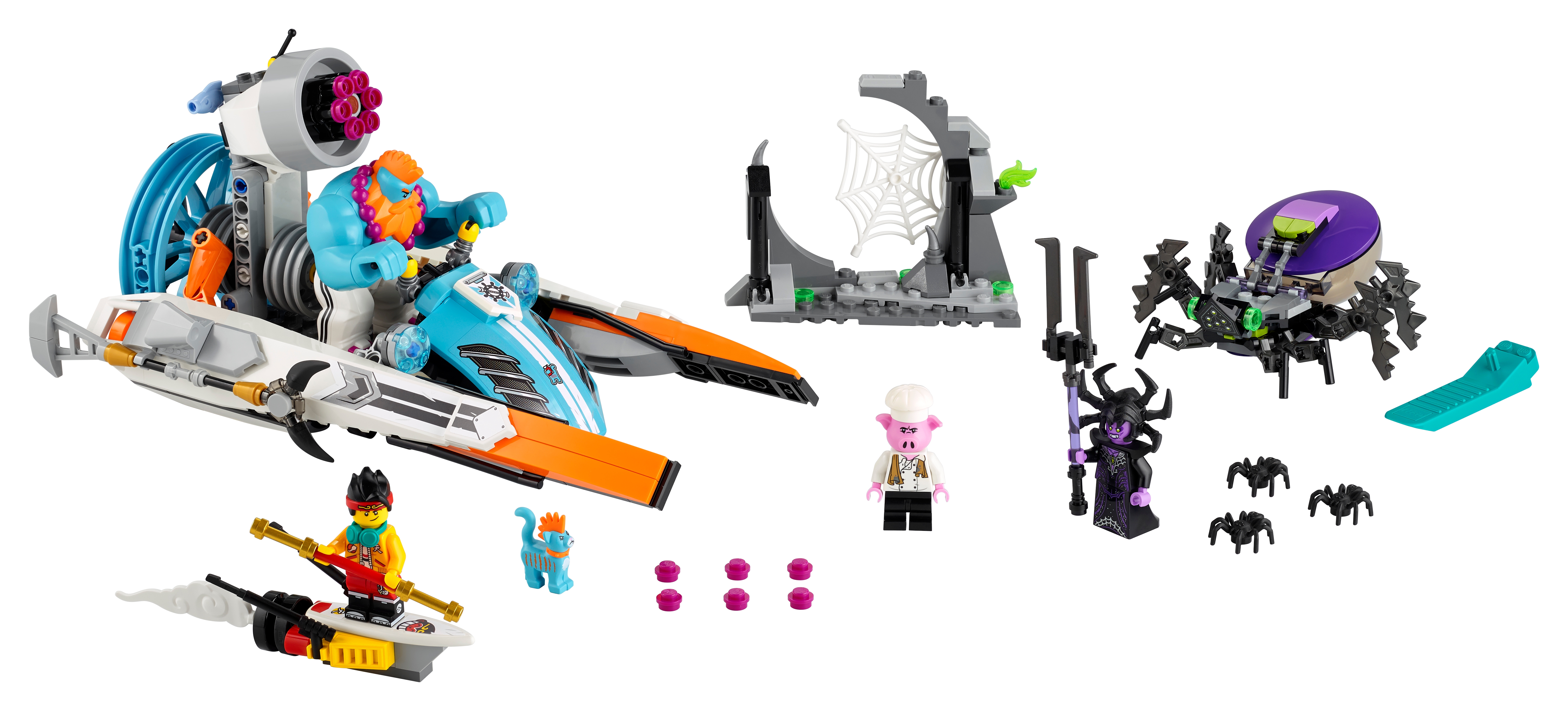 LEGO set 80014-1 Sandy's Speedboat - Image 1