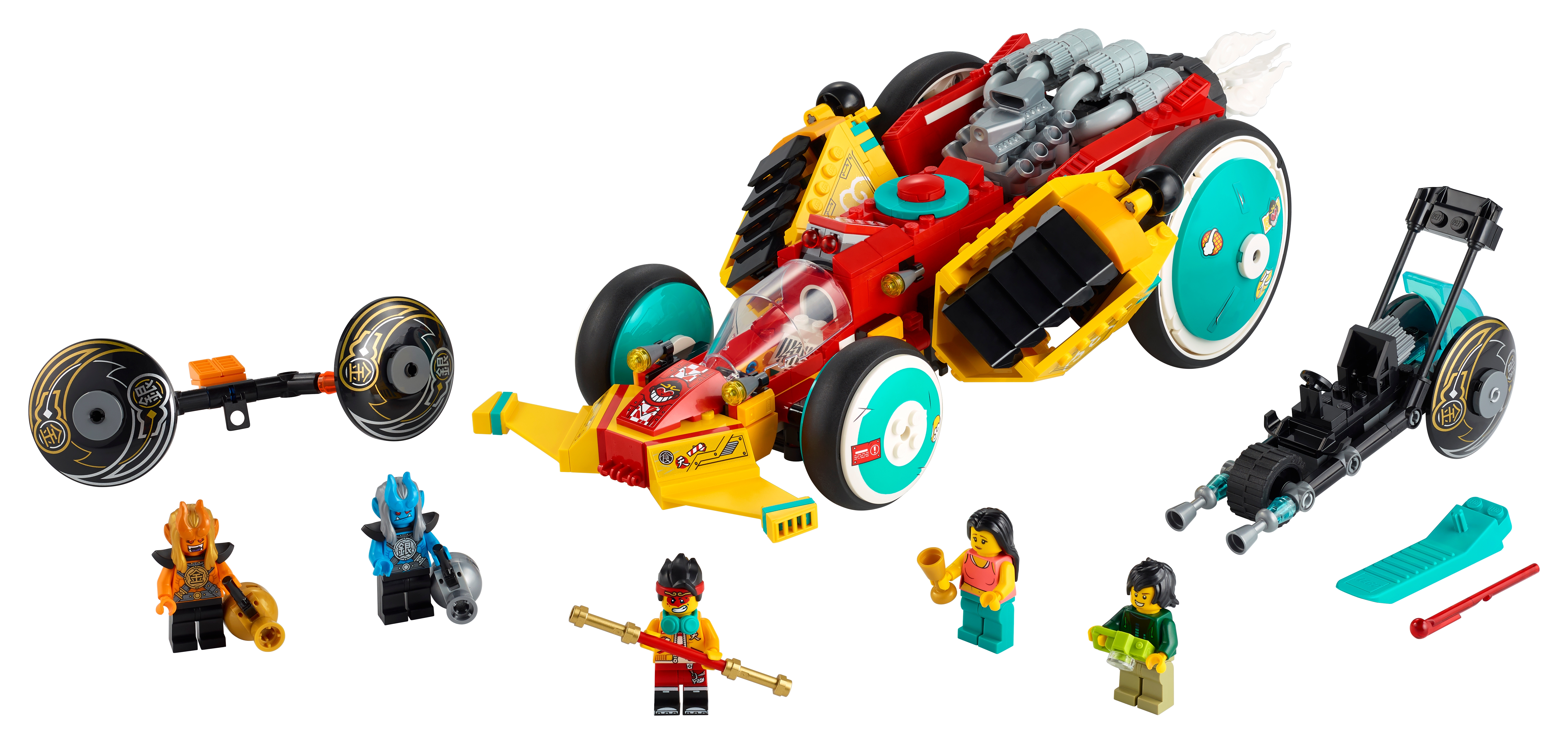LEGO set 80015-1 Monkie Kid's Cloud Roadster - Image 1