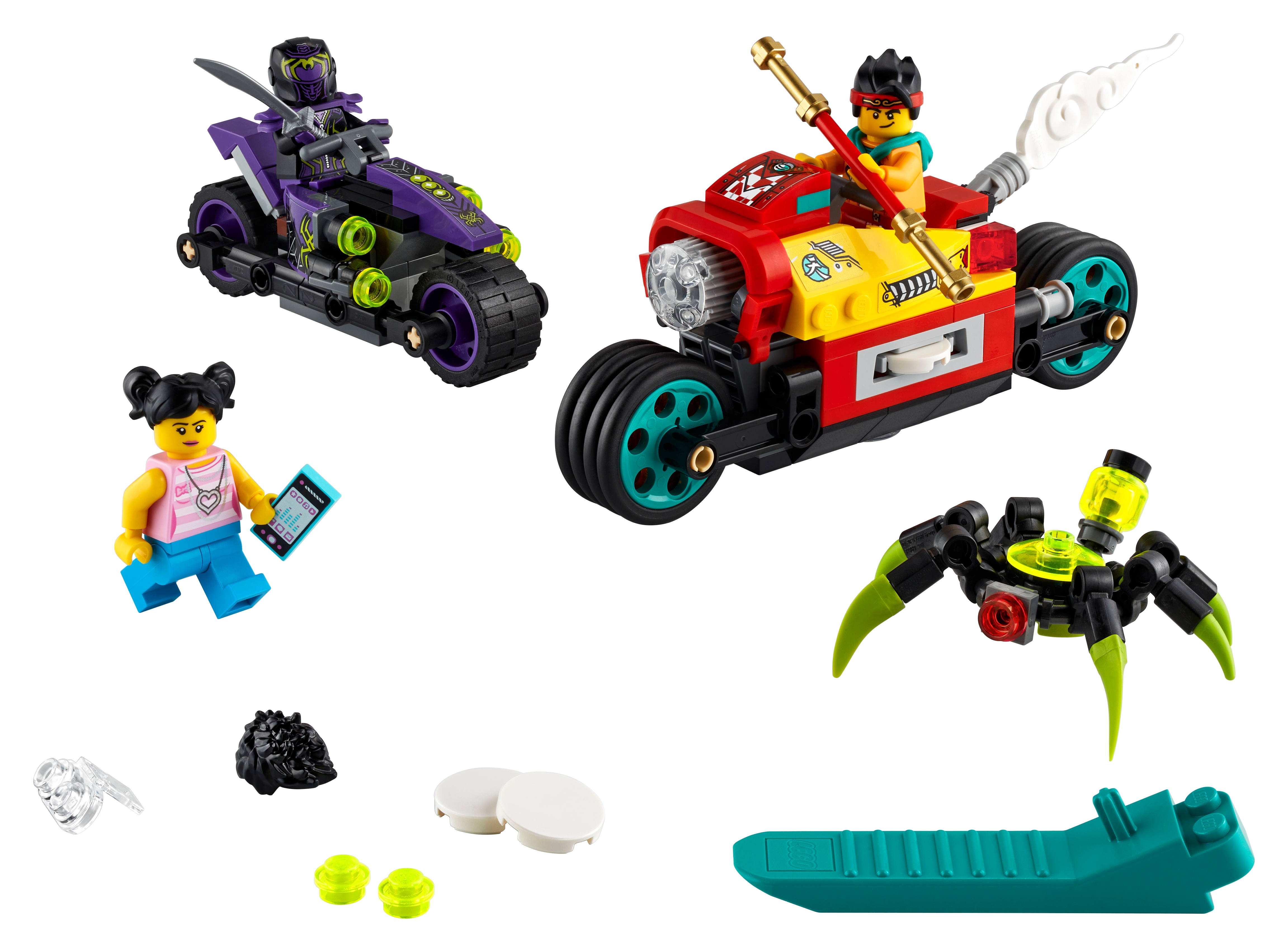 LEGO set 80018-1 Monkie Kid's Cloud Bike - Image 1