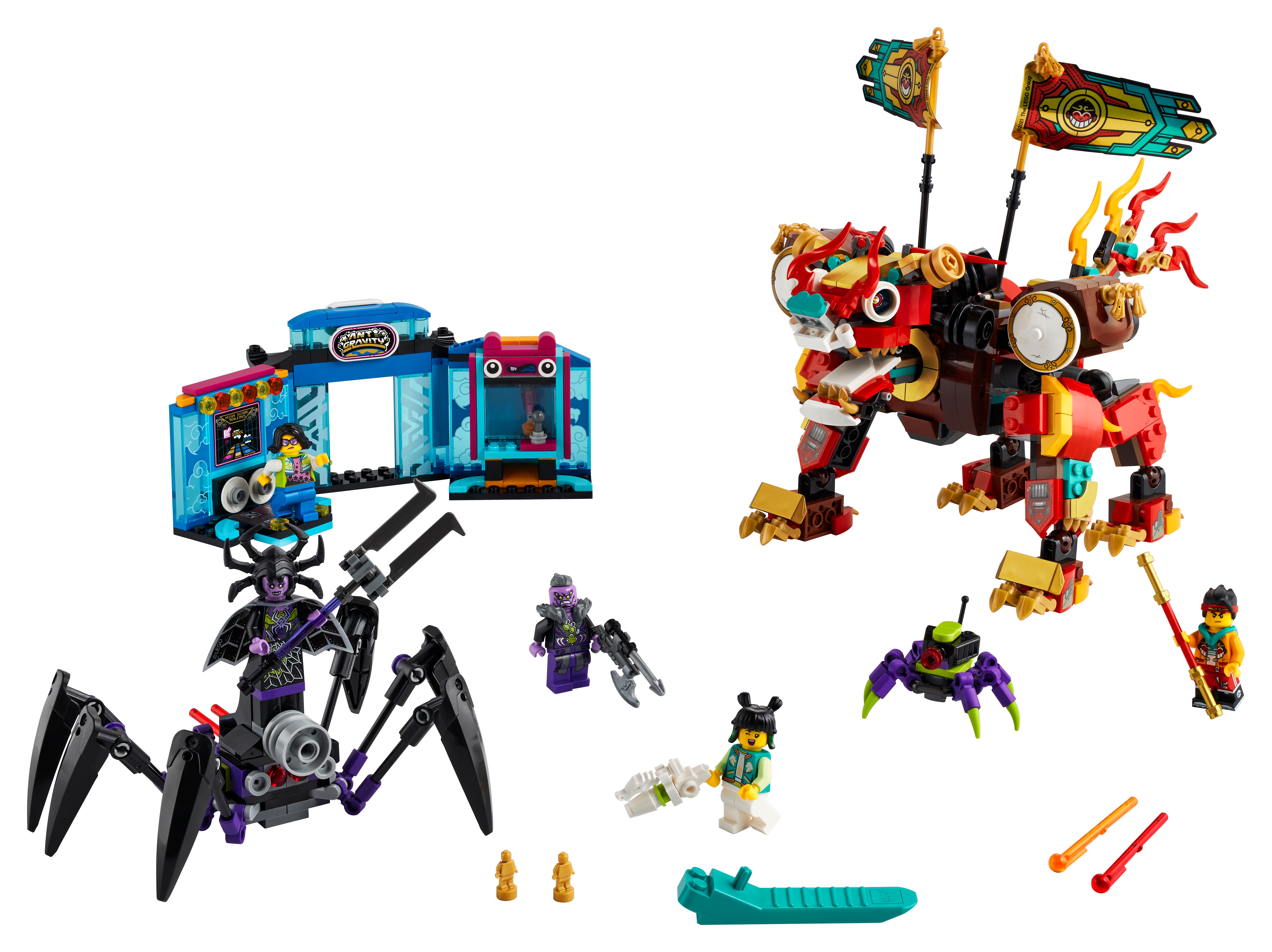 LEGO set 80021-1 Monkie Kid's Lion Guardian - Image 1