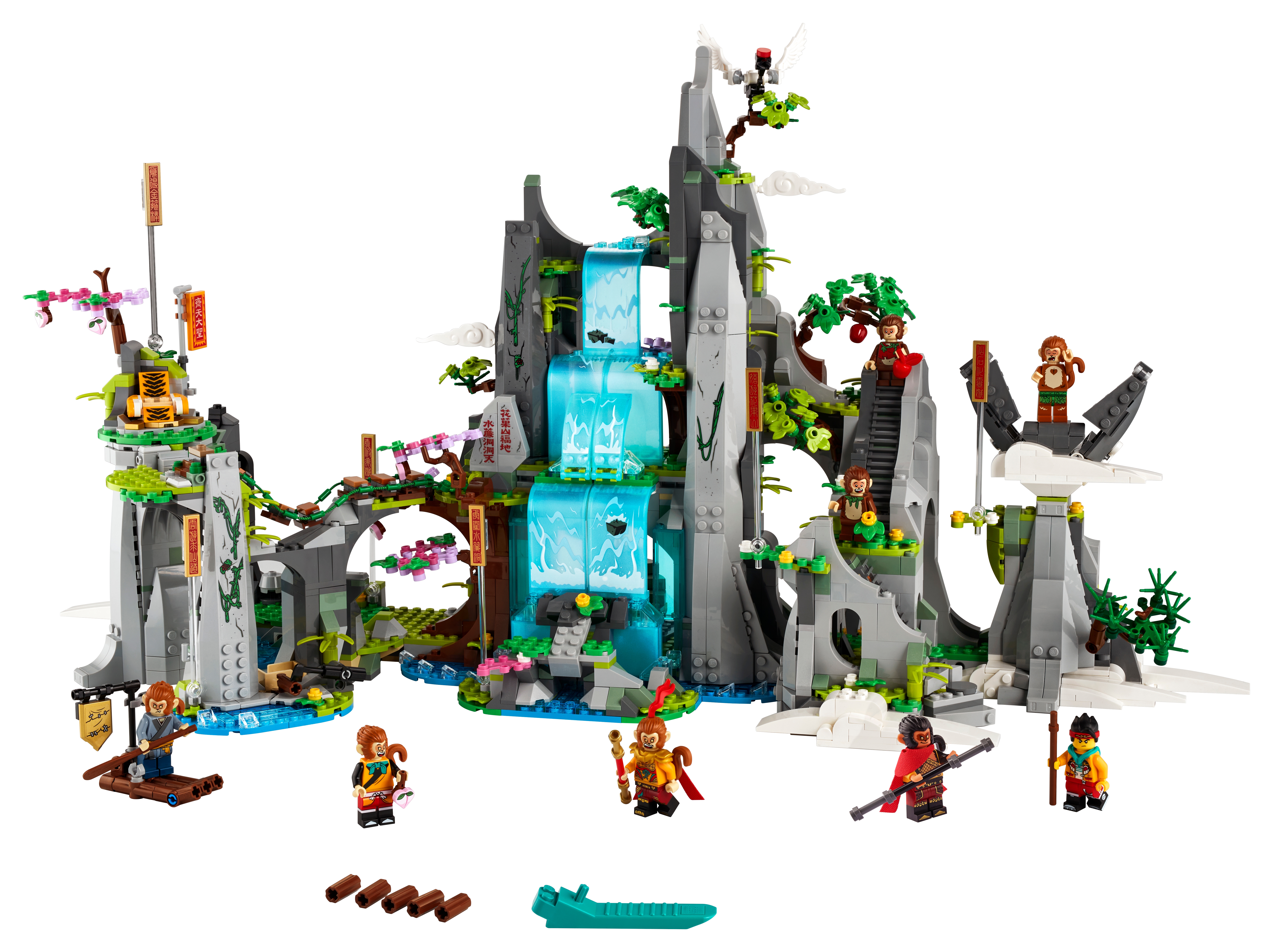 LEGO set 80024-1 The Legendary Flower Fruit Mountain - Image 1