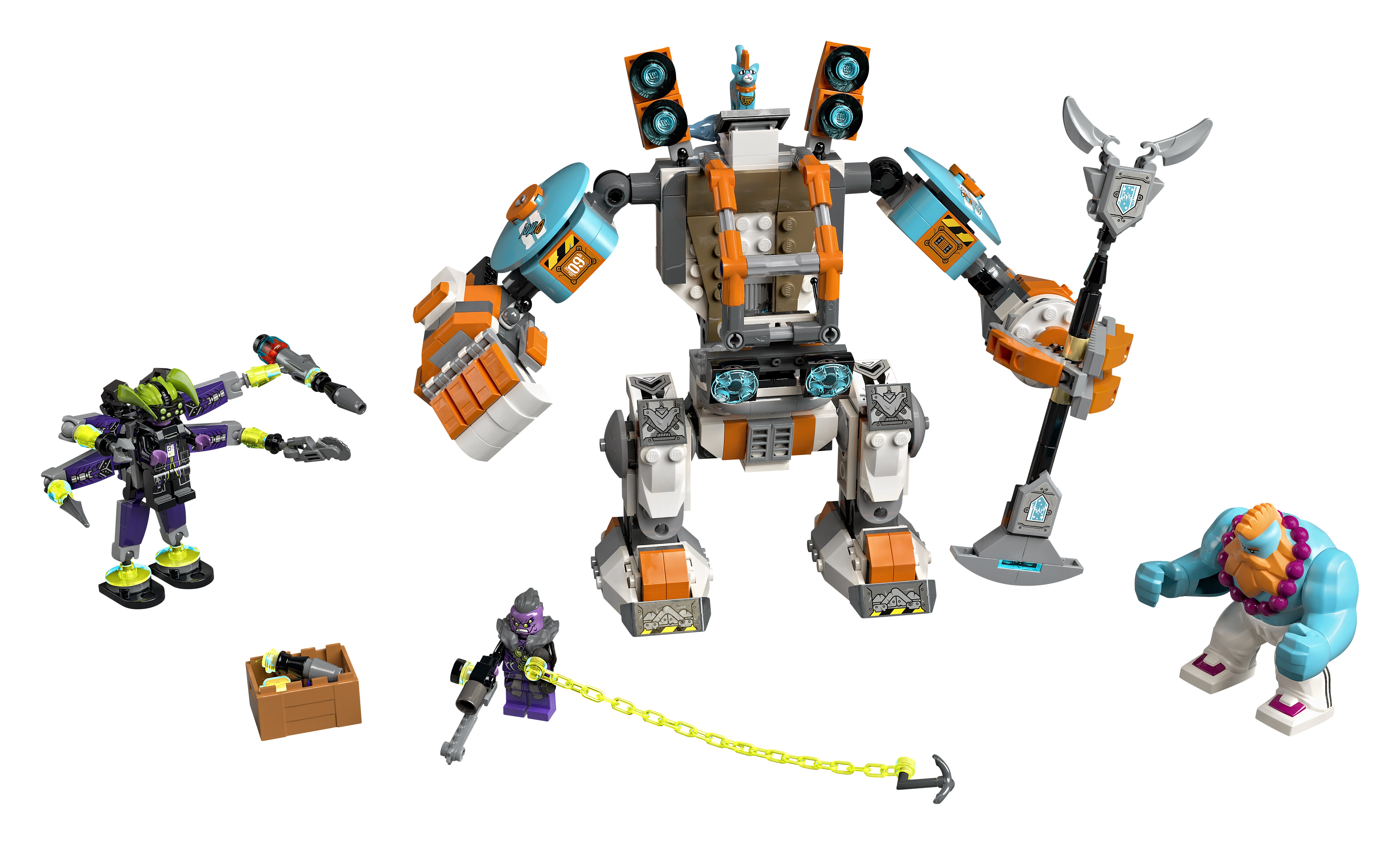 LEGO set 80025-1 Sandy's Power Loader Mech - Image 1