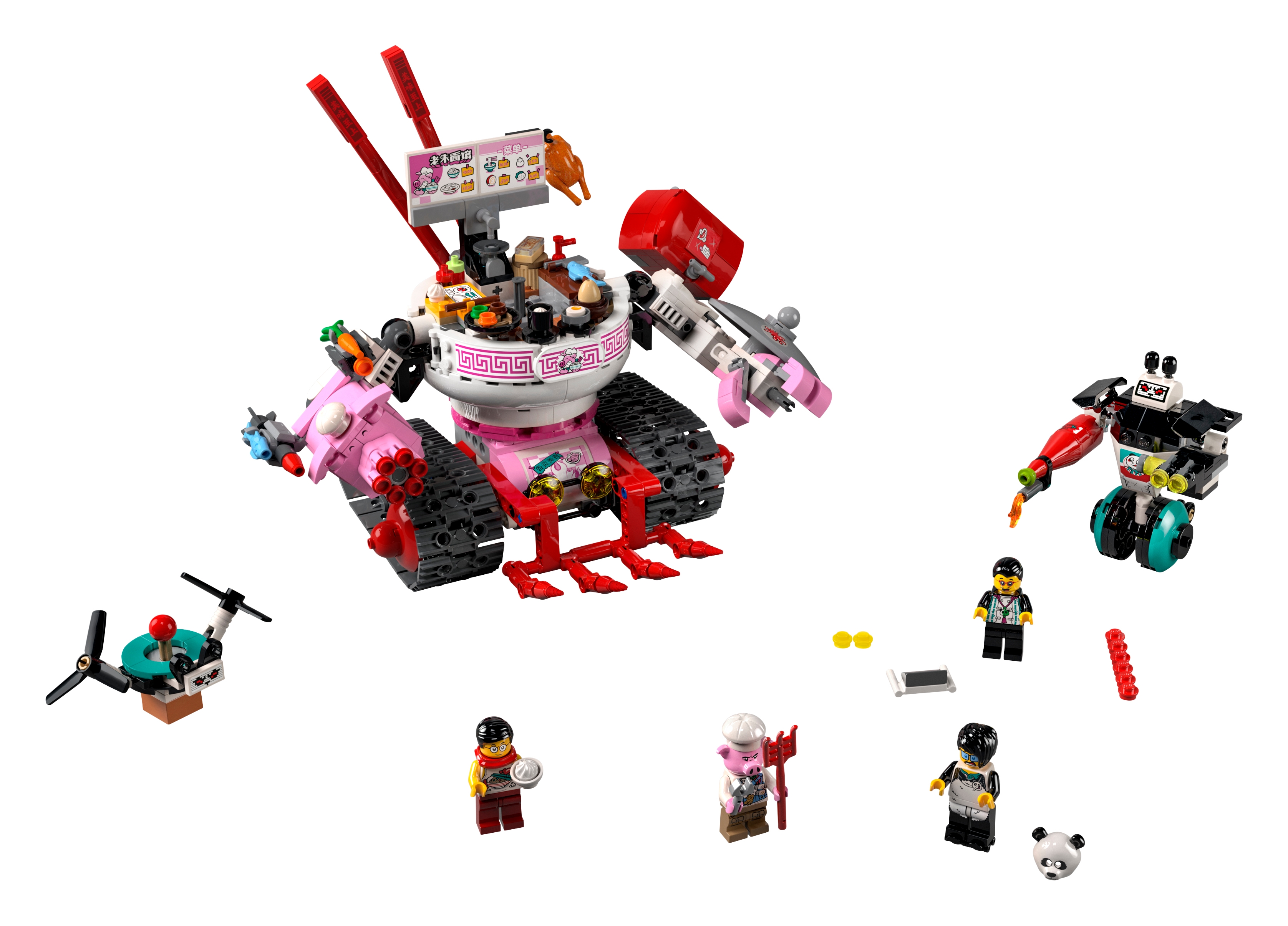 LEGO set 80026-1 Pigsy's Noodle Tank - Image 1
