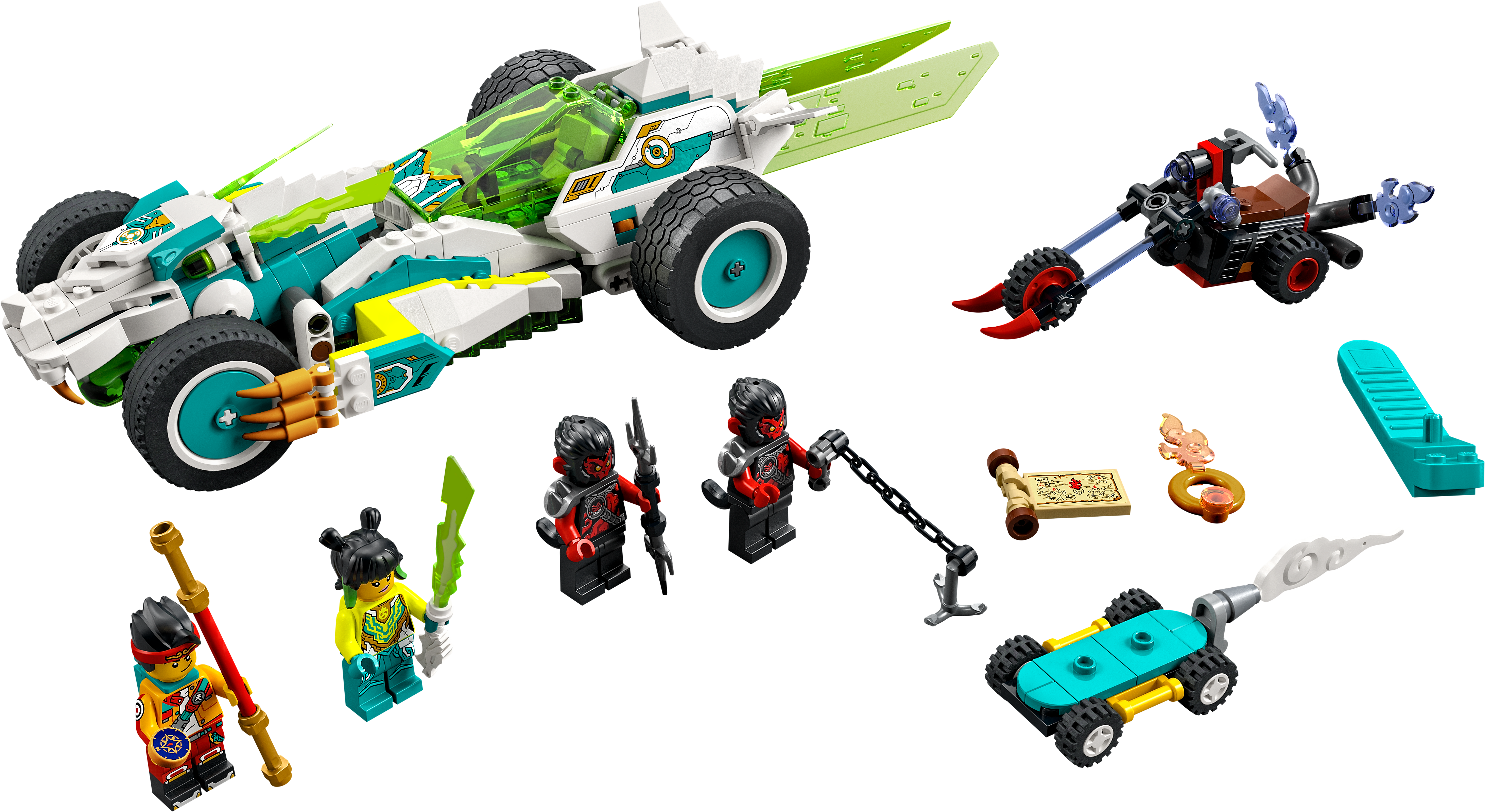 LEGO set 80031-1 Mei's Dragon Car - Image 1