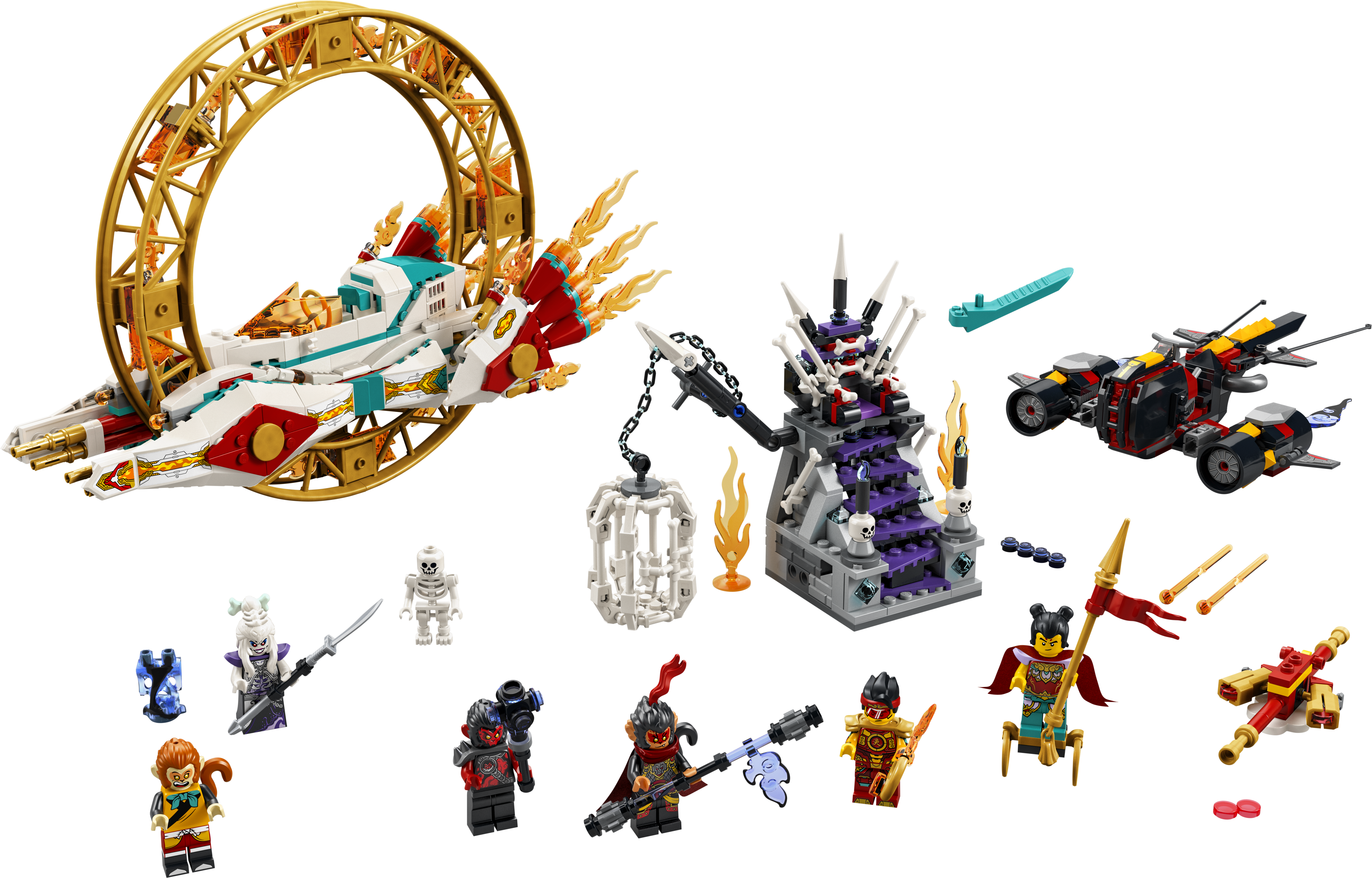 LEGO set 80034-1 Nezha's Fire Ring - Image 1