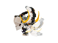 LEGO set 80043-1 Yellow Tusk Elephant - Image 4