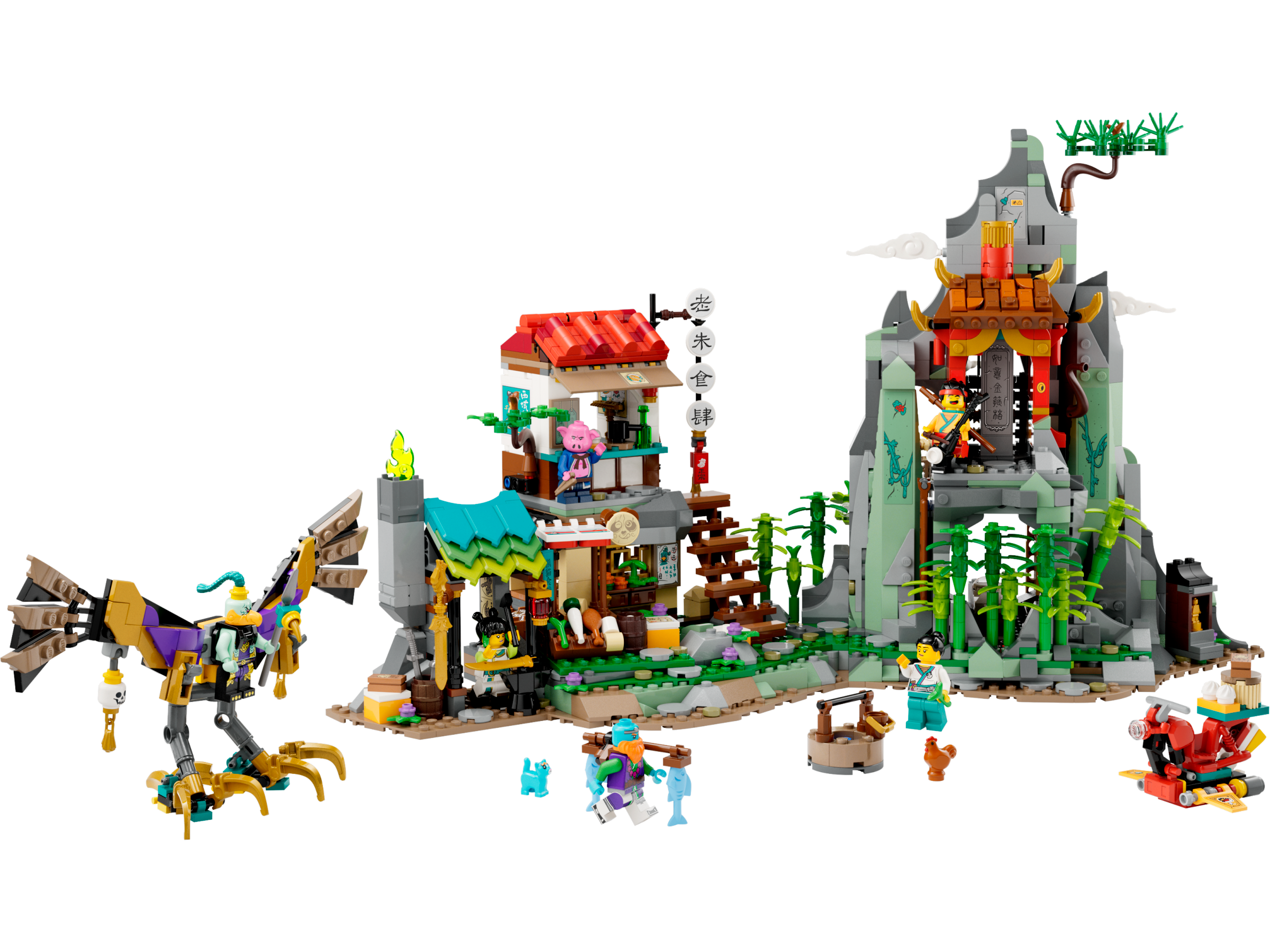LEGO set 80044-1 Monkie Kid's Team Hideout - Image 1