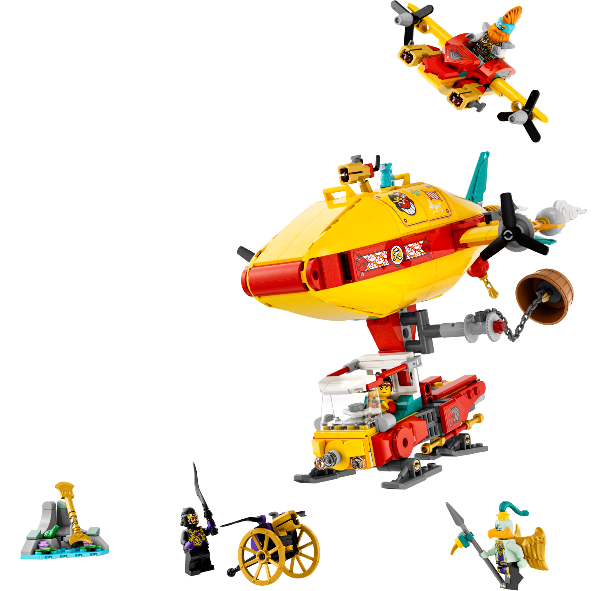 LEGO set 80046-1 Monkie Kid's Cloud Airship - Image 1