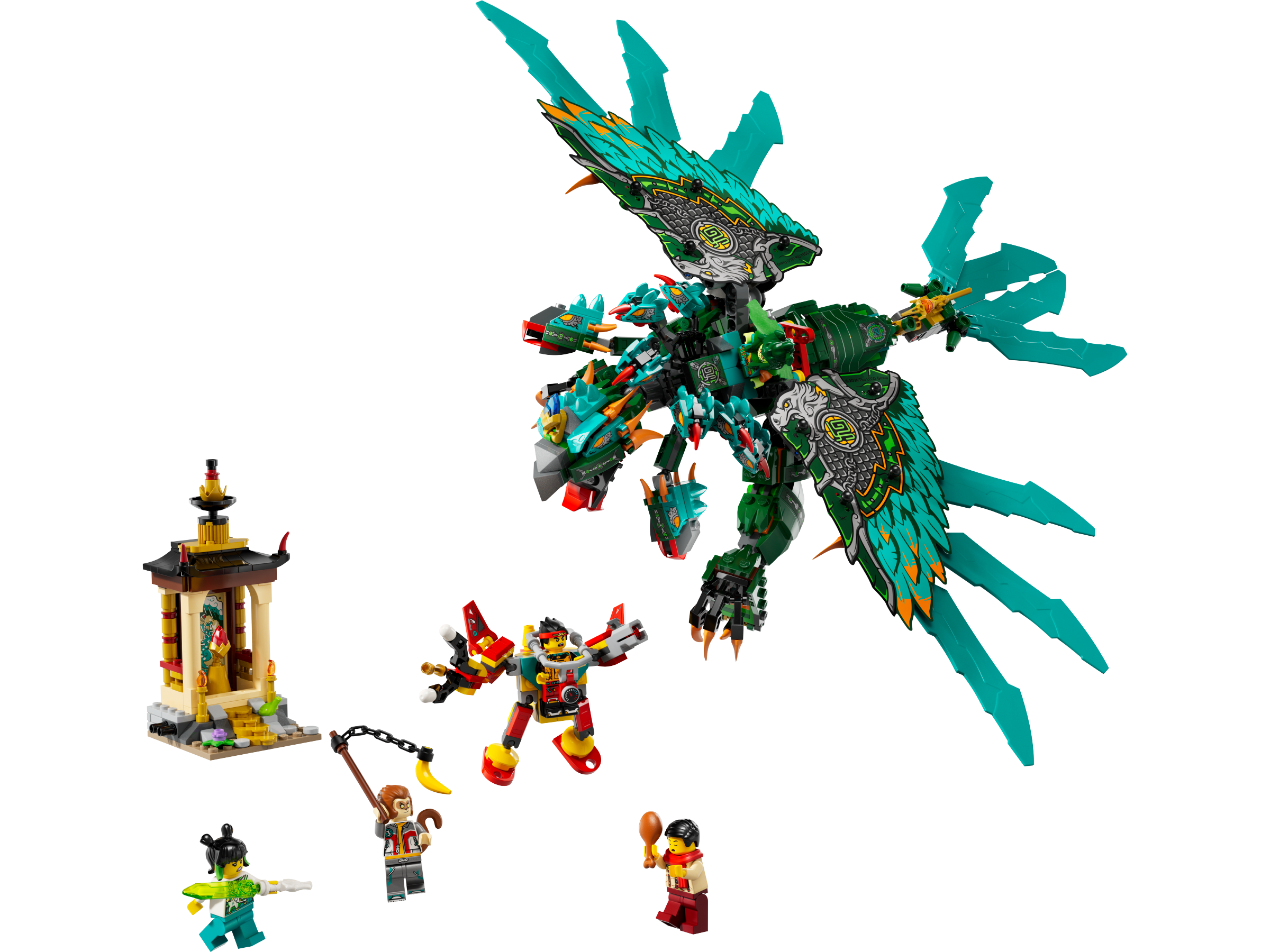 LEGO set 80056-1 Nine-Headed Beast - Image 1