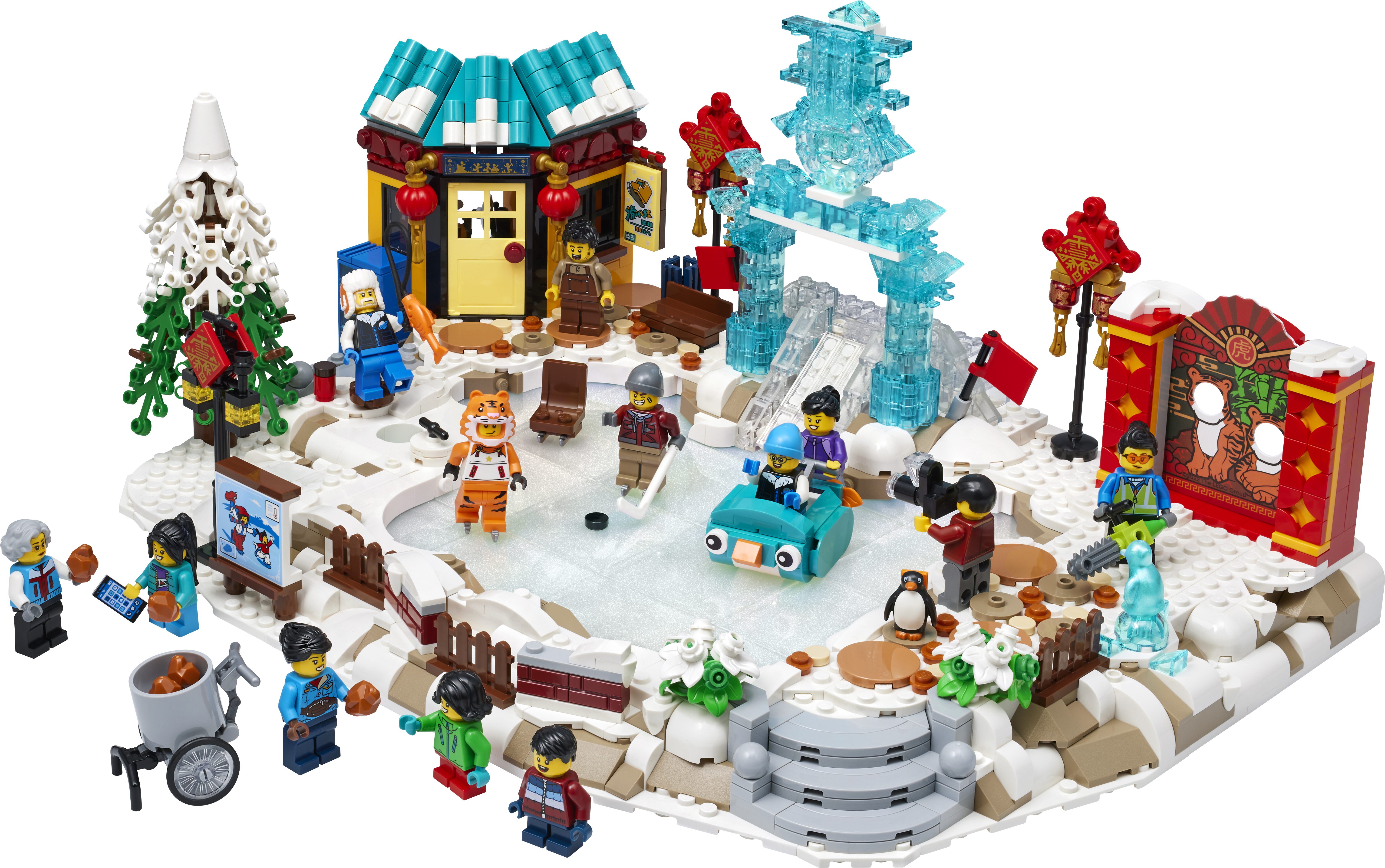 LEGO set 80109-1 Lunar New Year Ice Festival - Image 1