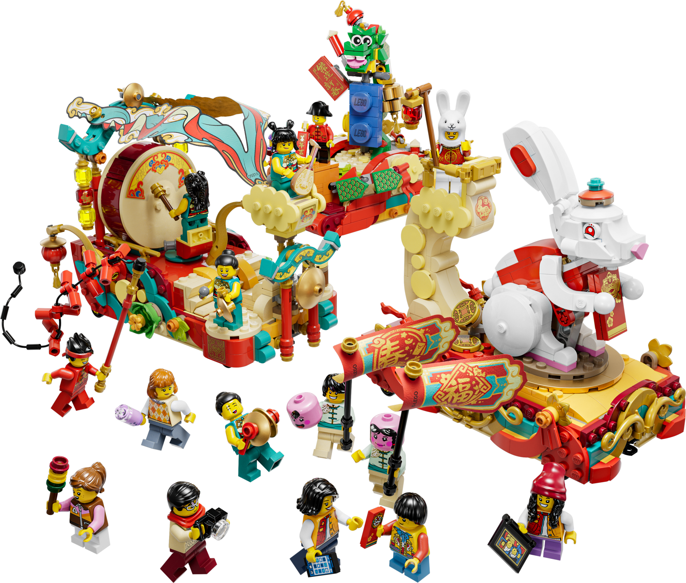 LEGO set 80111-1 Lunar New Year Parade - Image 1