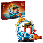 LEGO set 80120-1 Prosperity Carp Leaping - Image 2