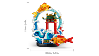 LEGO set 80120-1 Prosperity Carp Leaping - Image 6