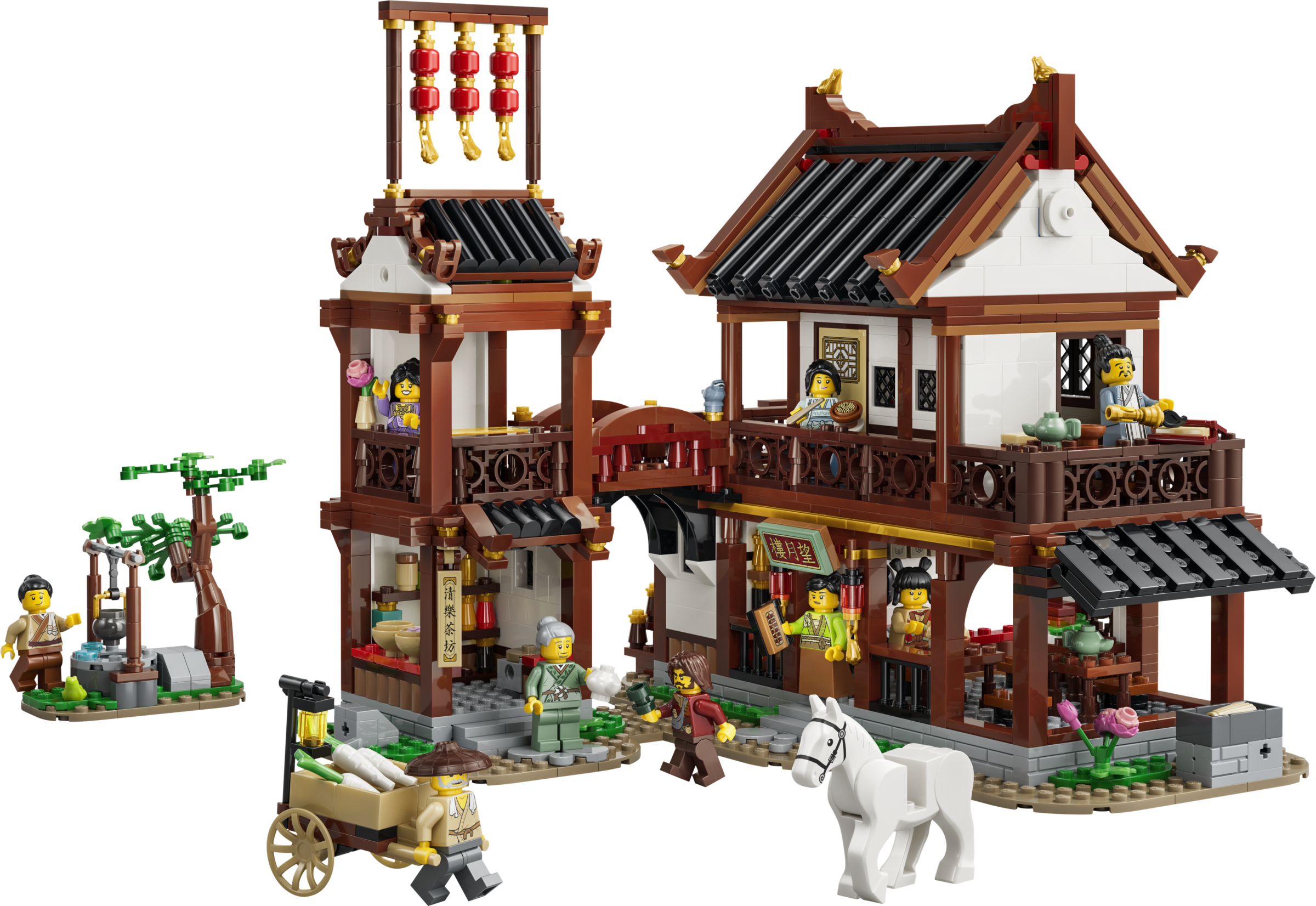 LEGO set 80121-1 Ancient Moon-Gazing Inn - Image 1
