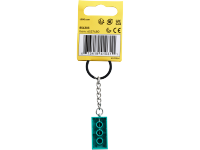 LEGO set 854303-1 Dark Turquoise Brick Key Chain - Image 3