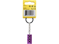 LEGO set 854304-1 Medium Lavender 2x4 Key Chain - Image 3